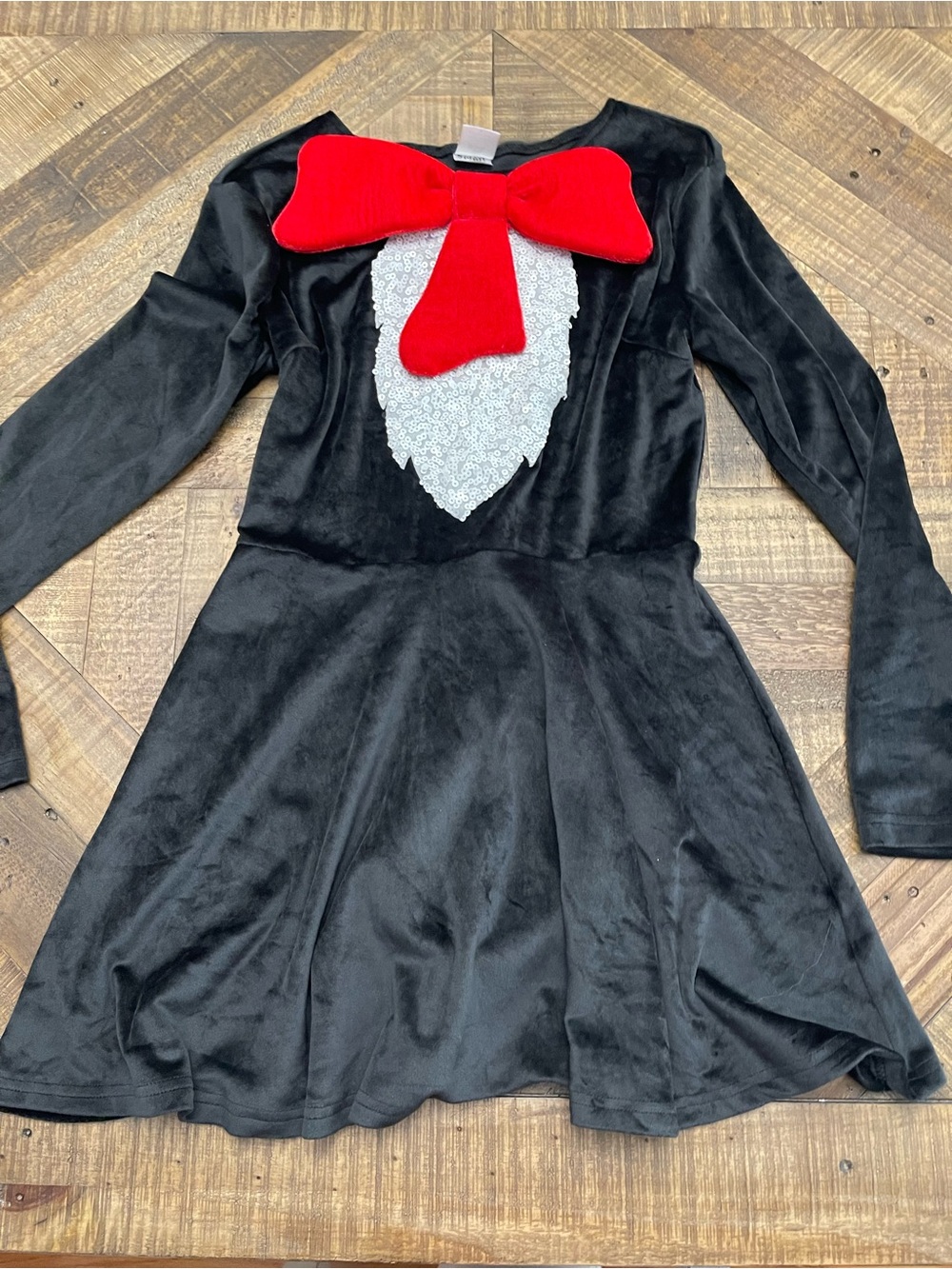 Officially Licensed Dr. Seuss "Cat in the Hat" Skater Costume Dress-Adult